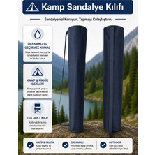 Wallery Bags Fermuarlı Kamp Sandalyesi Kılıfı Sandalye Taşıma Çantası