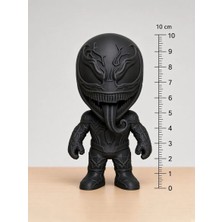 Storm 3D Mini Venom Figür Kitaplık Süsü - Masa Dekorasyonu