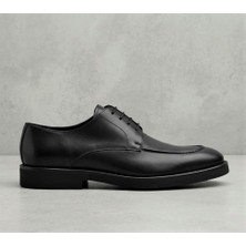 Klasik Erkek Ayakkabı Leosteps Black Ruta