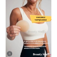 Beauty Stuff Göğüs Ucu Kapatıcısı - Meme Ucu Gizleyici -  % 100 Medikal Silikon