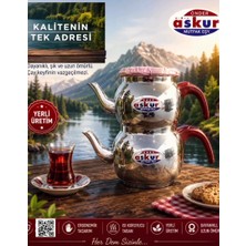 Askur Aluminyum Küre Çaydanlık No 4