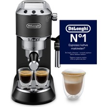 DeLonghi Dedica Manuel Espresso Makinesi EC 685.BK 1300 W Espresso İçecek Türü