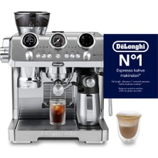 DeLonghi La Specialista Maestro EC9885.M 1450 W Espresso Makinesi Metal Renk ve Süt Köpürtücü