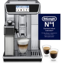 DeLonghi Primadonna Elite ECAM 650.85.MS 1450 W Kahve Makinesi Metal Renkli Americano İçecek Tipi