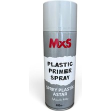 MxS Plastik Astar Sprey Boya 400 ml Hızlı Kuruyan Yüksek Kapatıcılık Özelliği ile Güçlü Yapışma