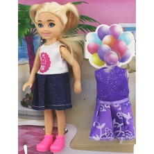 Renas Store Baonier Mor Yedek Elbiseli Bebeğim