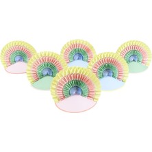 Meri Meri - Charm Party Rainbow Party Hats - Charm Parti Gökkuşağı Parti Şapkaları - 6 Adet