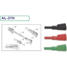 Standart Sew AL-37HR 4mm. (Kırmızı Kablo Fişi)