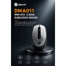 Dexim DMA011 MW-013 2.4Ghz Kablosuz 800/1200/1600DPI Tak Çalıştır Mouse