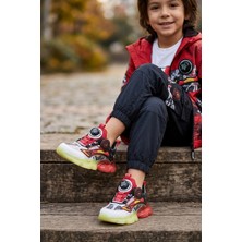 Marco Kids 152-12-26Y1214 S-5 Siyah Çocuk Spor Ayakkabı