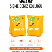 Walke Fish Şişme Deniz Kolluğu 30X15 cm Çift Hava Bölmeli Yüzme Kolluğu 12102