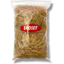 Ekoset Geniş Kauçuk Paket Ambalaj Kasa Lastiği 18'lik 1 kg 180X3