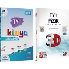 Akm Kitap Orbital Tyt Kimya ve 3D Fizik Soru Bankası Seti 2 Kitap