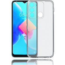 Tecno Spark 8c Uyumlu Zore Süper Silikon Şeffaf Kılıf - Lyon Tech