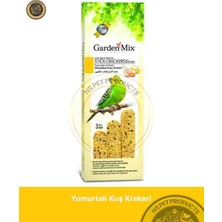 Garden Mix Platin Muzlu Yumurtalı Kuş Krakeri 3'lü