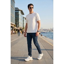 Buratti Dar Kalıp Dar Paça Yüksek Bel Kot Pantolon Erkek Kot Pantolon 3300C51TOKYO