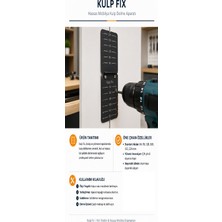 LİA TEKER Kulpfix Ayarlanabilir Yatay ve Dikey Kulp Delme Aparatı