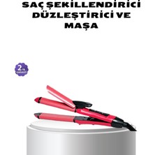 Astraltech Dereceli Seramik Saç Düzleştirici – 5 Isı Seviyesi, 200°C Maksimum Sıcaklık