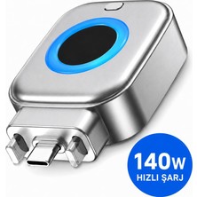 Mi7a X01 140W AI Akıllı Şarj Kesici Adaptör – Şarj %100 Olunca Otomatik Ayrılan Type-C Hızlı Şarj ve Batarya Koruma Aparatı