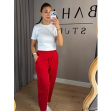 Bahar  Pamuklu Kadın Jogger Pantolon