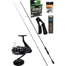 Okuma Wave Power 3000 Fujin Sniper 270CM 10-30 gr Spin Olta Takımı Seti
