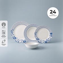 Emsan Bade Porselen 24 Parça 6 Kişilik Yemek Takımı