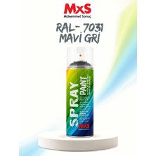 MxS RAL 7031 Mavi Gri Akrilik Sprey Boya 400 ML