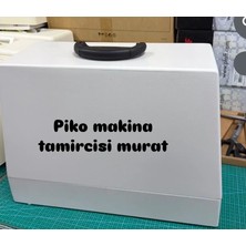 Dikiş Makinası Beyaz Çanta