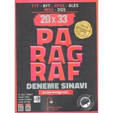 Akm Kitap Tyt Ayt Kpss Ales Msü Dgs Paragraf 20 x 33 Deneme Sınavı Edebiyat Sokağı