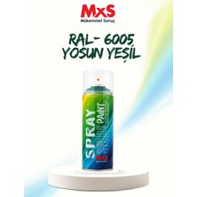 MxS RAL 6005 Yosun Yeşil Akrilik Sprey Boya 400 ML