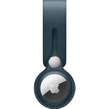 Apple Airtag Leather Loop Baltic Blue - Outlet