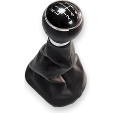TeknoKapsül 6 Ileri Vites Topuzu Körüğü Çerçevesi Siyah Vw Caddy ile Uyumlu 2004-2010