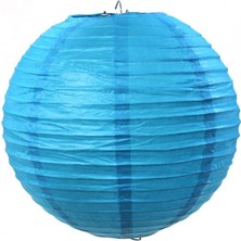Pandoli Çin Feneri Asma Süs Mavi Renk 35 cm 1 Adet