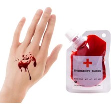 Pandoli Halloween 30 ml Ithal Dekor Amaçlı Yapay Kan Zombie Şaka Kanı 1 Adet