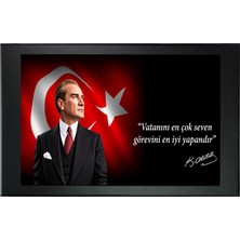 Güner Ofis Atatürk Resimli Makam Panosu