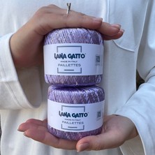 Lana Gatto Paillettes Italyan Iplik (PA-31158)