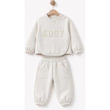 BabyCosy Organic Wear Bebek Alt Üst Takım  %100 Organik Pamuk , Bebek - Yenidoğan- CSY8053