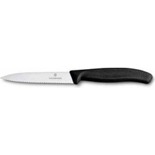 Victorinox Soyma Bıçağı10 cm Testere Ağızlı Sivri Uçlu SwissClass