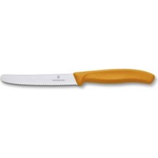 Victorinox Domates Bıçağı 11 Cm Testere Ağızlı Turuncu ( VT 6.783