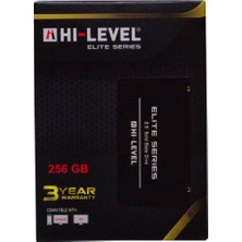 Hi-Level Hı-Level Elıte 560/540MB/S HLV-SSD30ELT/256G Sata3 2.5" SSD 256GB Harddısk