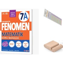 Fenomen Yayıncılık 7. Sınıf 7A Matematik Soru Bankası 2027 Maarif Model + Telefon Tutucu + Çözüm Ayracı