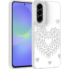 Mobify Samsung Galaxy A37 Kılıf Şık Damla Taş Desenli Revza Premium Pc Silikon Kapak