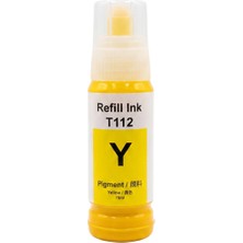 Bezos T112Y  **kutusuz**  Sarı Şişeli Mürekkep (70 ml )