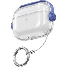 Bezos Airpods Pro 3 (3.nesil) Tema Kılıf - Mavi