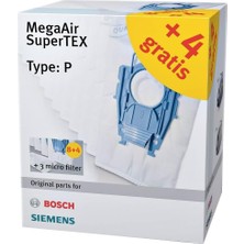 Bosch/siemens Tip P/toz Torbası Keçe/4 Adet/vb. Için Bosch Bsg8, Siemens VS08 12 Stück VZ123FP