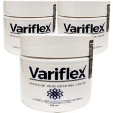 Bezos Varicose Vein Defense Cream 150 ml x 3 Bacaklar Için Bakım Kremi