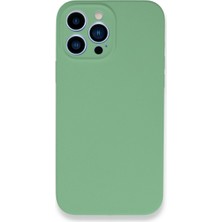 Bezos iPhone 13 Pro Kılıf Lansman Legant Silikon - Yeşil