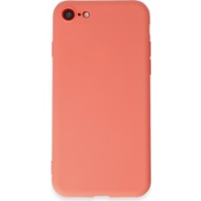 Bezos iPhone 7 Kılıf First Silikon - Turuncu