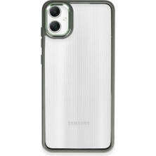 Bezos Galaxy A05 Kılıf Power Silikon - Koyu Yeşil