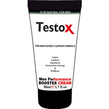 Bezos Testox Extra Boost Cream 50ML Erkeklere Katılaştırıcı Özel Krem